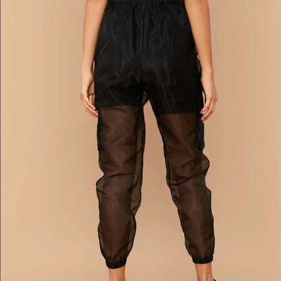 Sheer Cargo Joggers - Picture 3 of 6